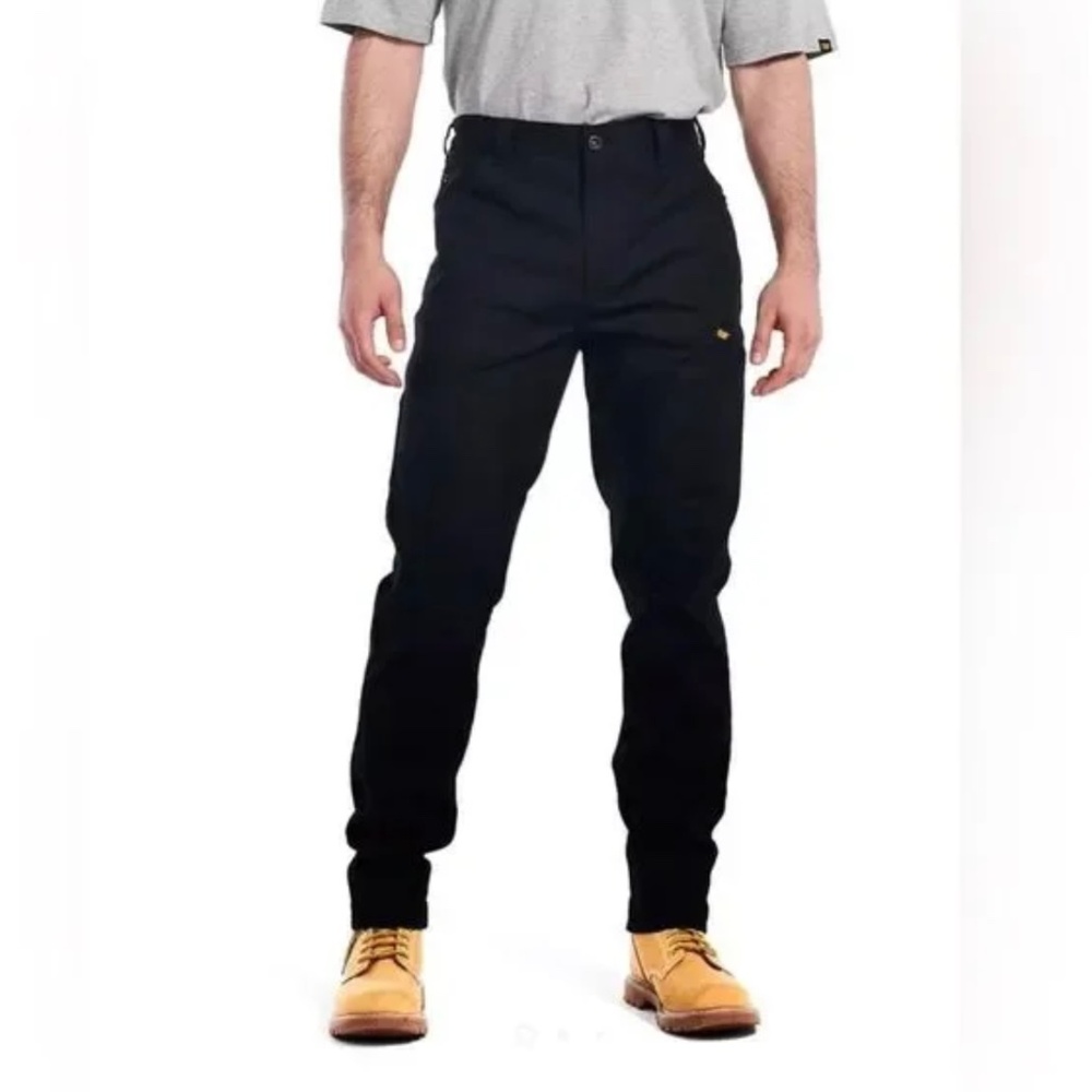 CAT Flex Waistband Utility Work Pants Navy 38x29 – Durable Comfy Trendy